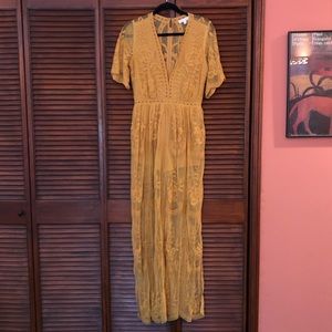 Socialite Maxi Romper Dress